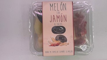 melon de autor con jamón