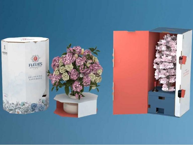 SMURFIT KAPPA EFLOWER Flower-Packaging-Ecommerce